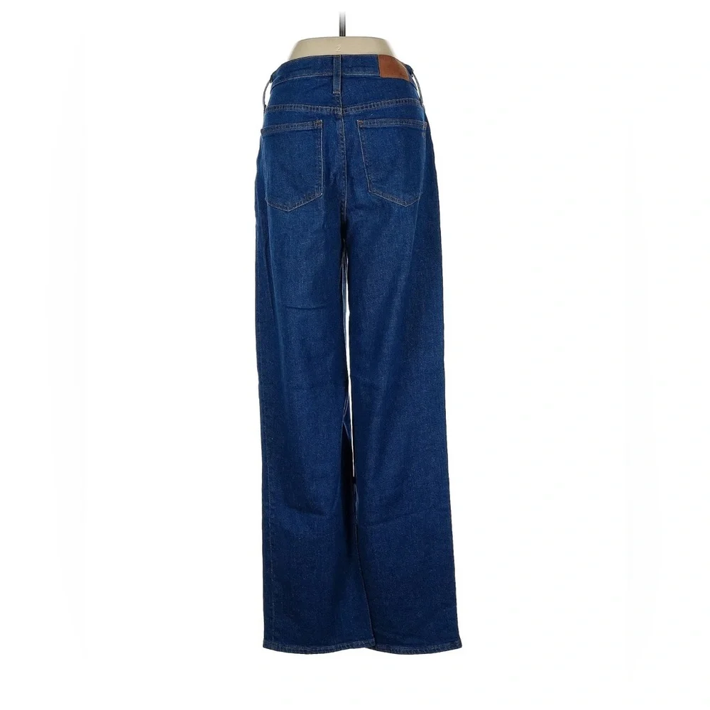 Madewell Dark Blue Flare Jeans - Picture 2 of 4